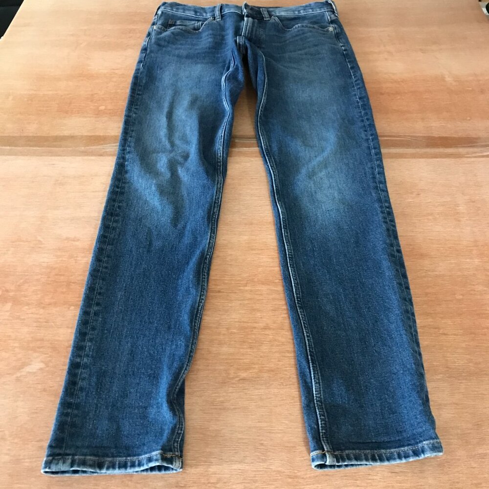 Everlane Uniform The Slim Jeans Men 29x30 Blue Low Rise Dark Wash Stretch 17097